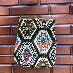 Vintage Embroidered Purse